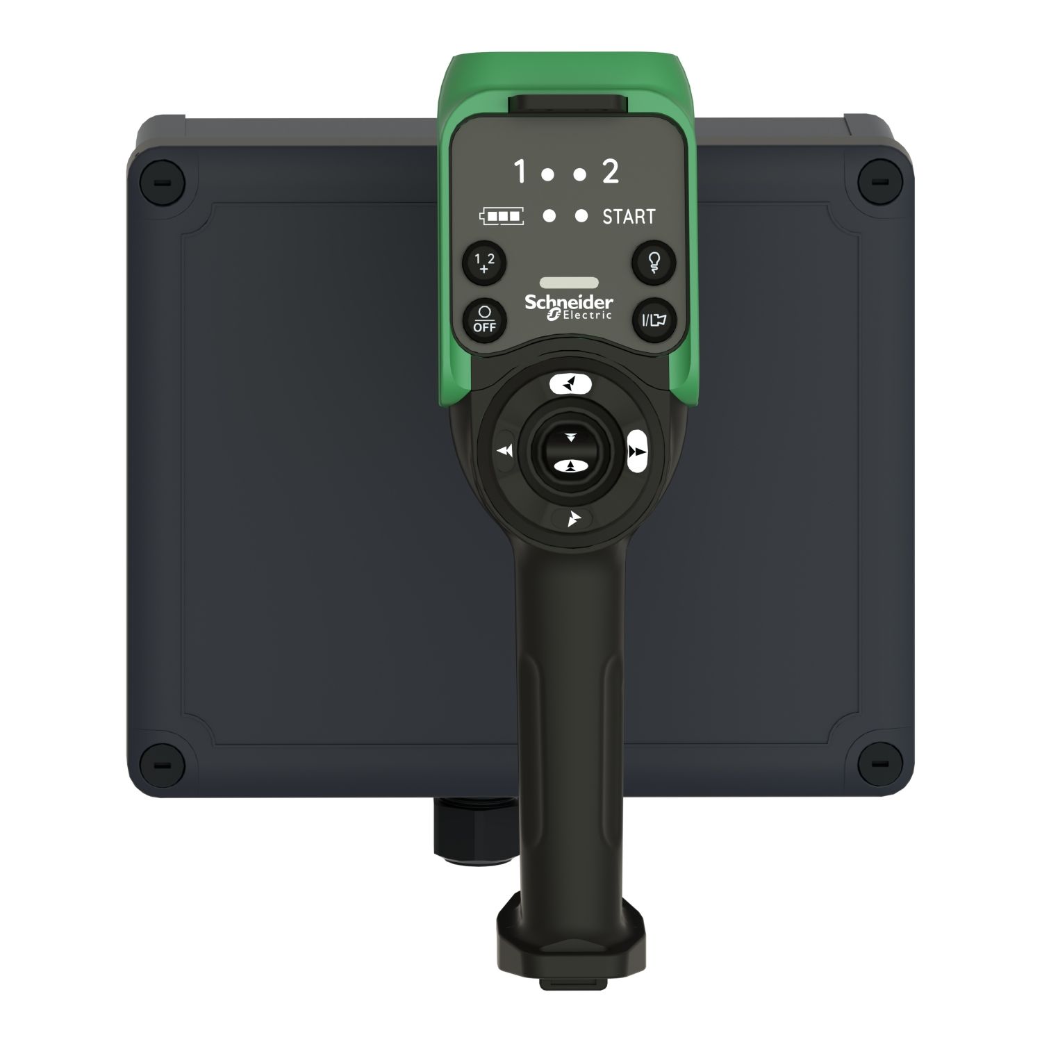 Picture of Control station, Harmony eXLhoist, standard, Remote ZART8L with base ZARB12W