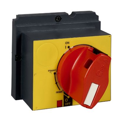 Picture of Direct rotary handle, TeSys GV7, red, padlockable, IP40