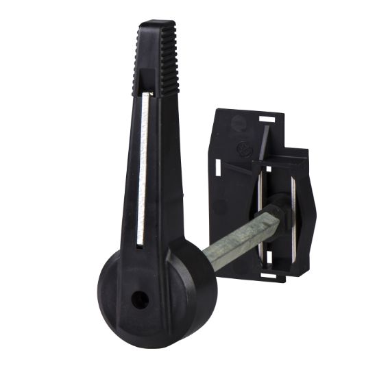 Picture of Rotary handle, TeSys DF, Black, extended, left hand side, for GK1 50A