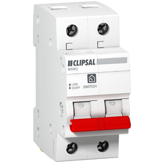 Picture of Main Switch, Clipsal - Max 4, 2P 40 A 415 V