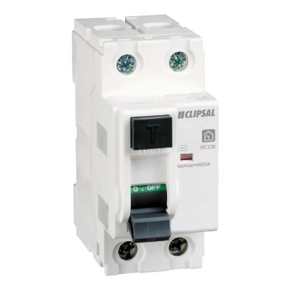 Picture of Residual current circuit breaker, Clipsal Resi MAX, 2P 63 A 30mA Type AC 250 V