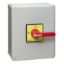 Picture of TeSys Vario enclosed, TeSys Mini-Vario, emergency switch disconnector, 100A, IP65, long handle