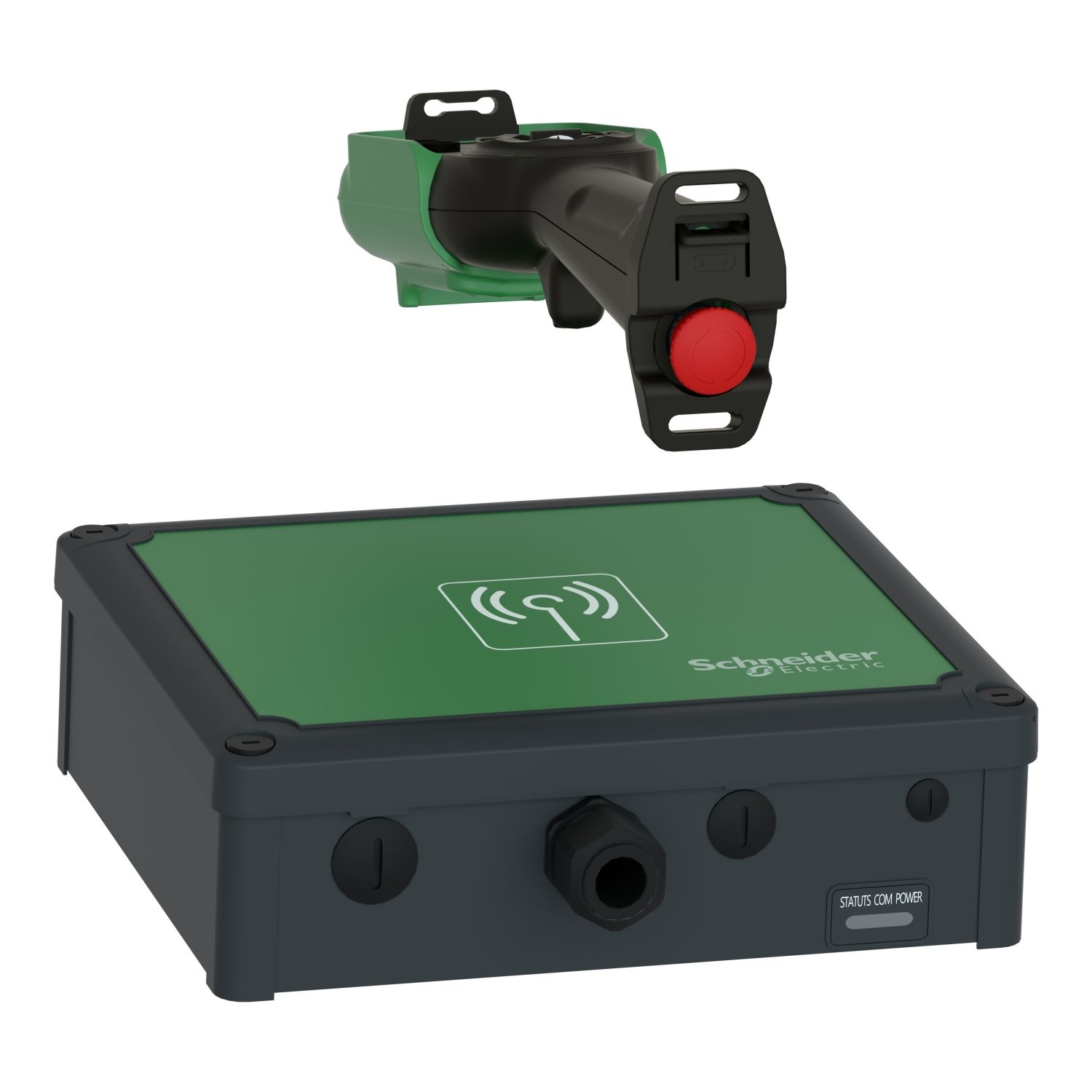 Picture of System with charger, Harmony eXLhoist, standard, shoulder belt, cable USB/RJ45 and config software