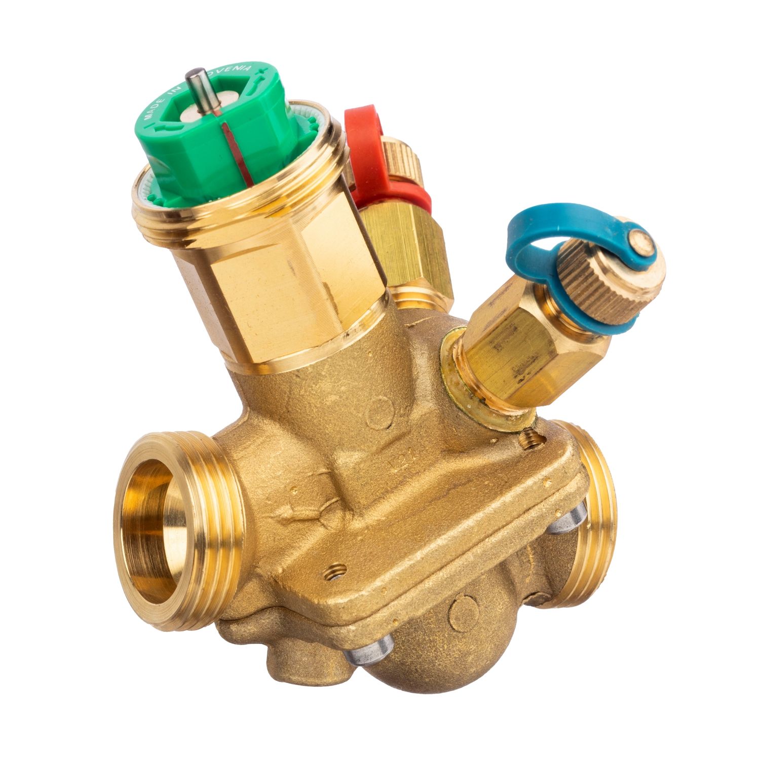 Picture of SpaceLogic VP228E PIBCV (PICV), 2-Way, PN16, DN15, G3/4 Ext. Thread, Low Flow: 0.06...0.28 m³/h (0.015...0.076 l/s).