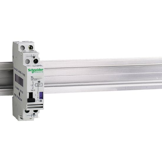 Picture of impulse relay TL - 1P - 1NO - 16A - coil 12 VDC - 24 VAC 50/60Hz