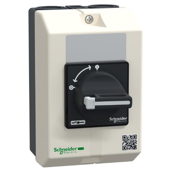 Picture of Enclosed switch disconnector,TeSys Control,for ON/OFF, 32A, 3P, IP65