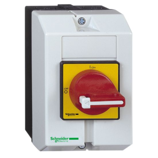 Picture of TeSys Vario enclosed, TeSys Mini-Vario, emergency switch disconnector, 16A, IP65