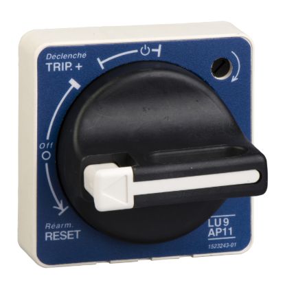 Picture of Remote rotary handle, TeSys Ultra, IP54, black handle, with trip indication