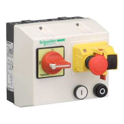 Picture of TeSys LG - enclosed DOL starter - 4...6.3 A - 24 V AC coil - mushroom head