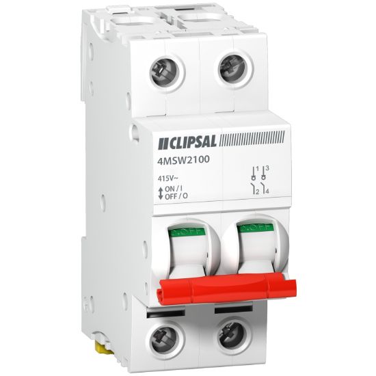 Picture of Main Switch, Clipsal - Max 4, 2P 100A 415 V
