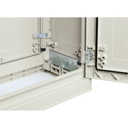 Picture of Floor standing polyester enclosure, Thalassa, Thalassa PLA, plain door, open bottom, 750x500x420mm, IP54, IK10