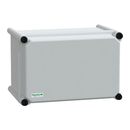 Picture of PLS box, Thalassa, polyester rear, opaque PC cover IP66 18x27x18cm