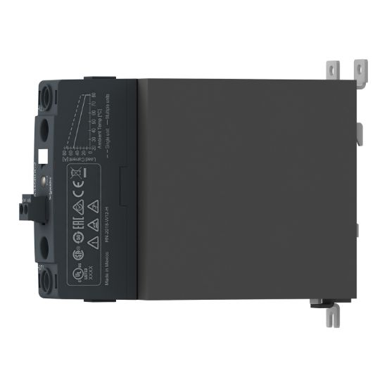 Picture of DIN rail mount relay,  Harmony Solid State Relays, 60A, random switching, input 90â€¦280V AC/DC, output 48...600V AC