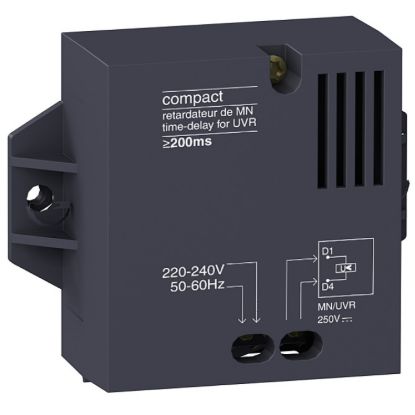 Picture of time delay relay for voltage release MN - 220..240VAC 50HZ - for NS80..NS630