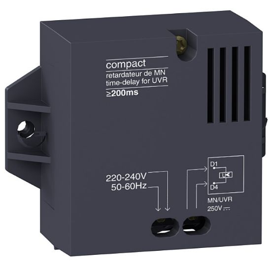 Picture of time delay relay for voltage release MN - 220..240VAC 50HZ - for NS80..NS630