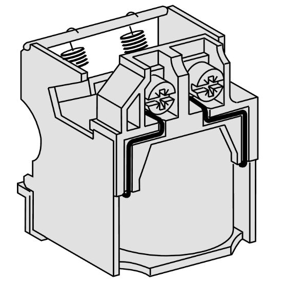 Picture of MN delayed undervoltage release, Compact NS 100 to 630, 220 VAC to 240 VAC 50/60 Hz