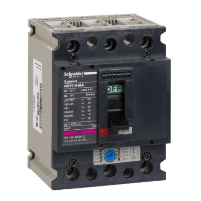 Picture of MINIATURE CIRCUIT BREAKER 50A NS80H