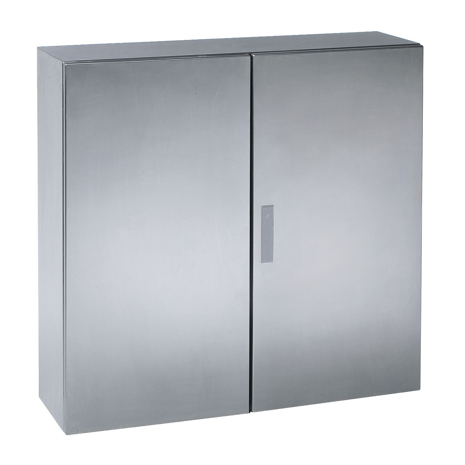 Picture of Wall mounted enclosure, Spacial S3X, stainless steel 316L,double plain door, 1000x1000x300mm, IP55