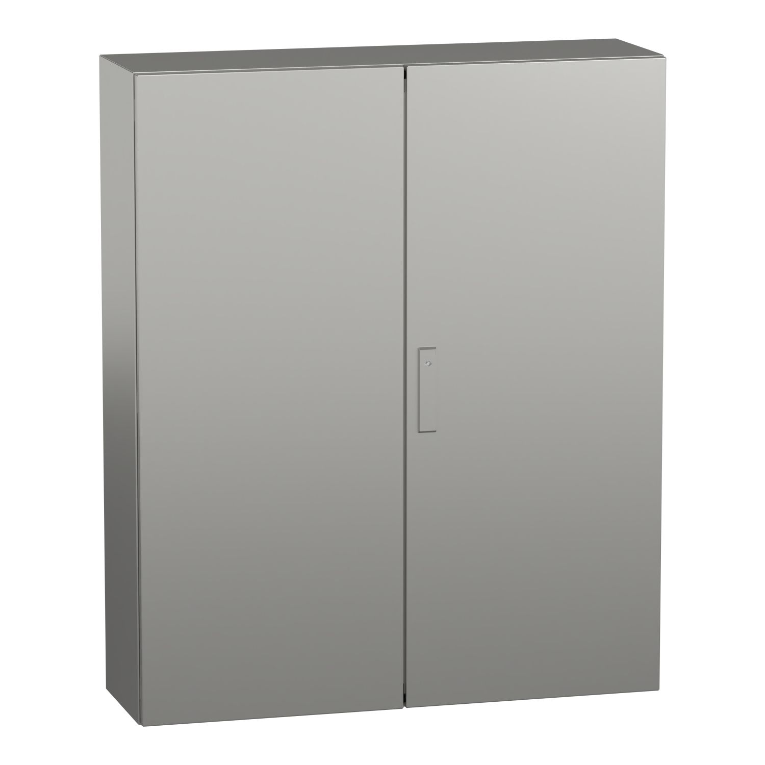 Picture of Wall mounted enclosure, Spacial S3X, stainless steel 304L,double plain door, 1200x1000x300mm, IP55