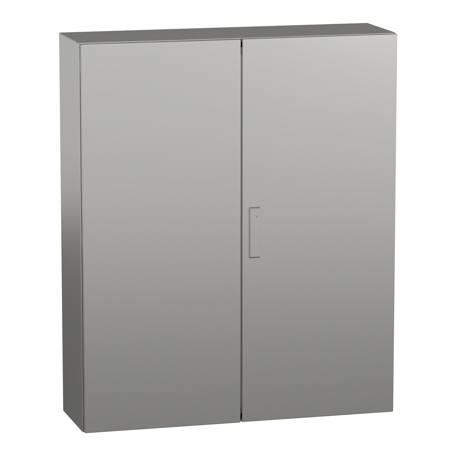Picture of Wall mounted enclosure, Spacial S3X, stainless steel 316L,double plain door, 1200x1000x300mm, IP55