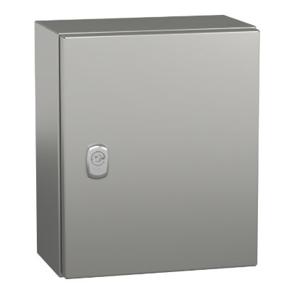 Picture of Wall mounted enclosure, Spacial S3X, stainless steel 304L, plain door, 300x250x150mm, IP66