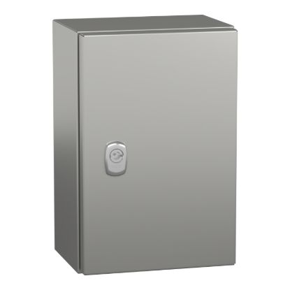 Picture of Wall mounted enclosure, Spacial S3X, stainless steel 316L, plain door, 300x200x150mm, IP66
