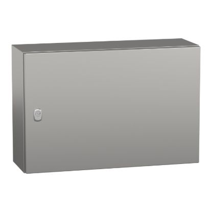 Picture of Wall mounted enclosure, Spacial S3X, stainless steel 316L, plain door, 400x600x200mm, IP66