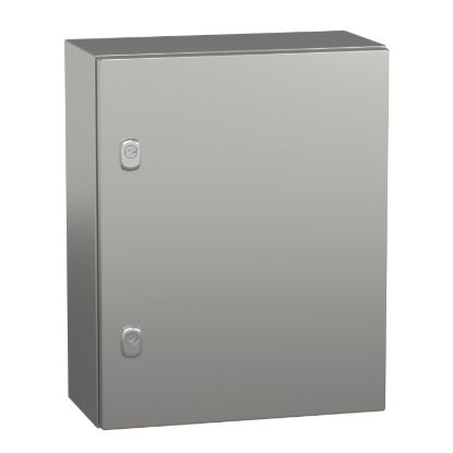 Picture of Wall mounted enclosure, Spacial S3X, stainless steel 304L, plain door, 500x400x200mm, IP66