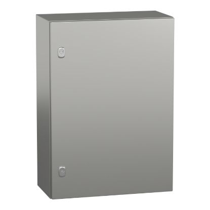 Picture of Wall mounted enclosure, Spacial S3X, stainless steel 316L, plain door, 700x500x250mm, IP66