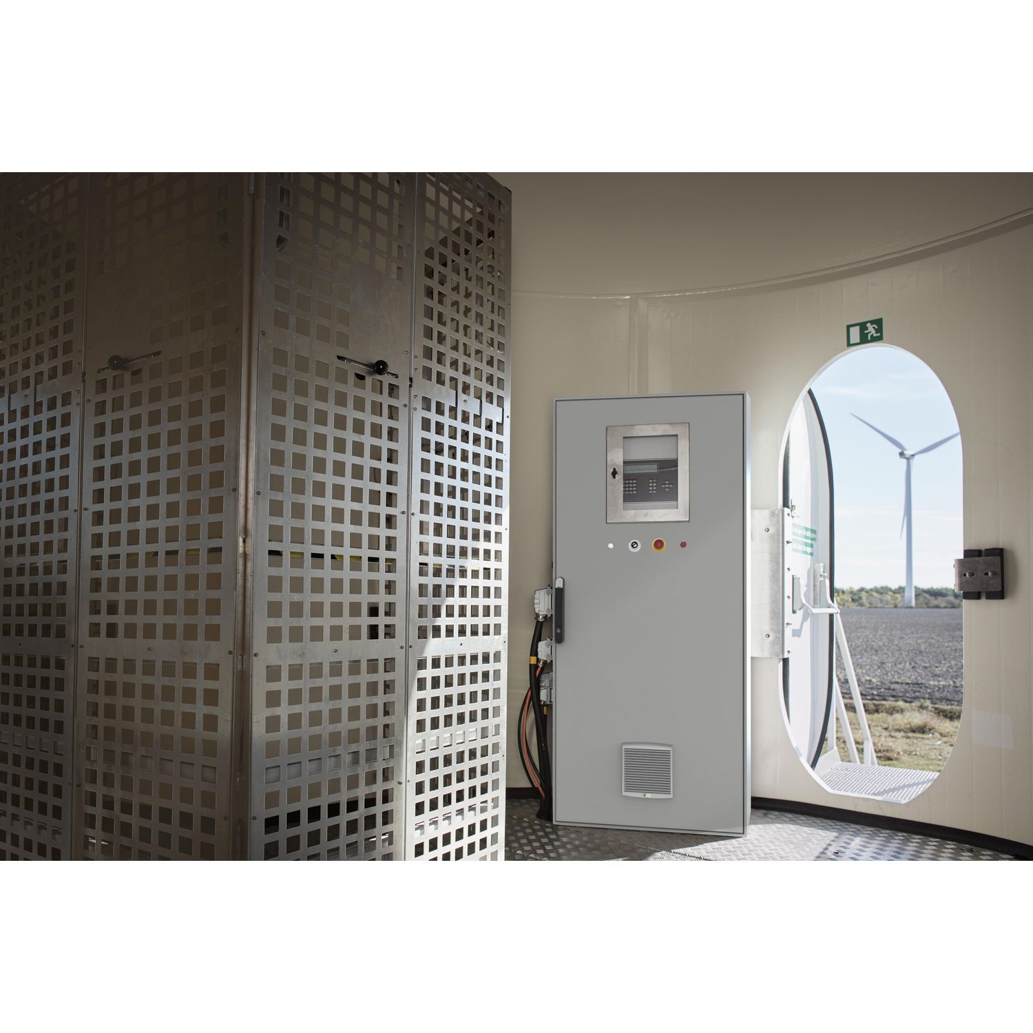 Picture of Spacial SM compact enclosure with mounting plate - 2000x800x400 mm