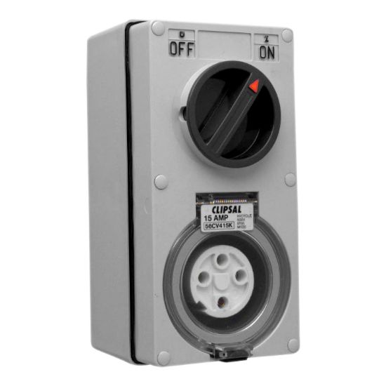 Picture of SOCK SWT VERT 4PIN 16 A HI CYCL