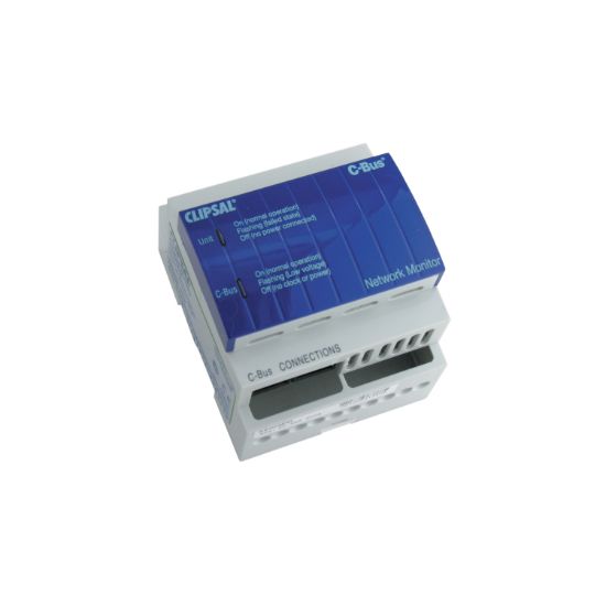 Picture of DIN Rail Mounted Network Monitor, C-Bus Control and Management System, 4M Modules Wide