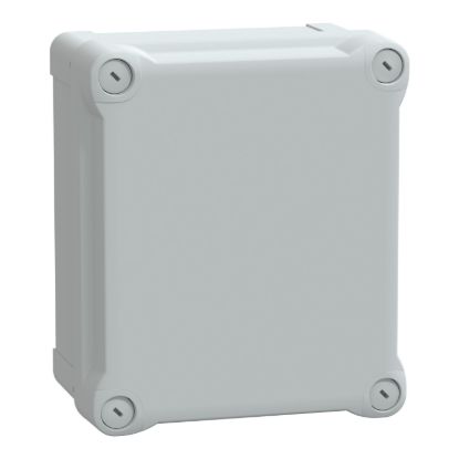 Picture of PC box, Thalassa, IP66 IK08 RAL7035 Int.H175W150D100 Ext.H193W164D105 opaque PC cover H40