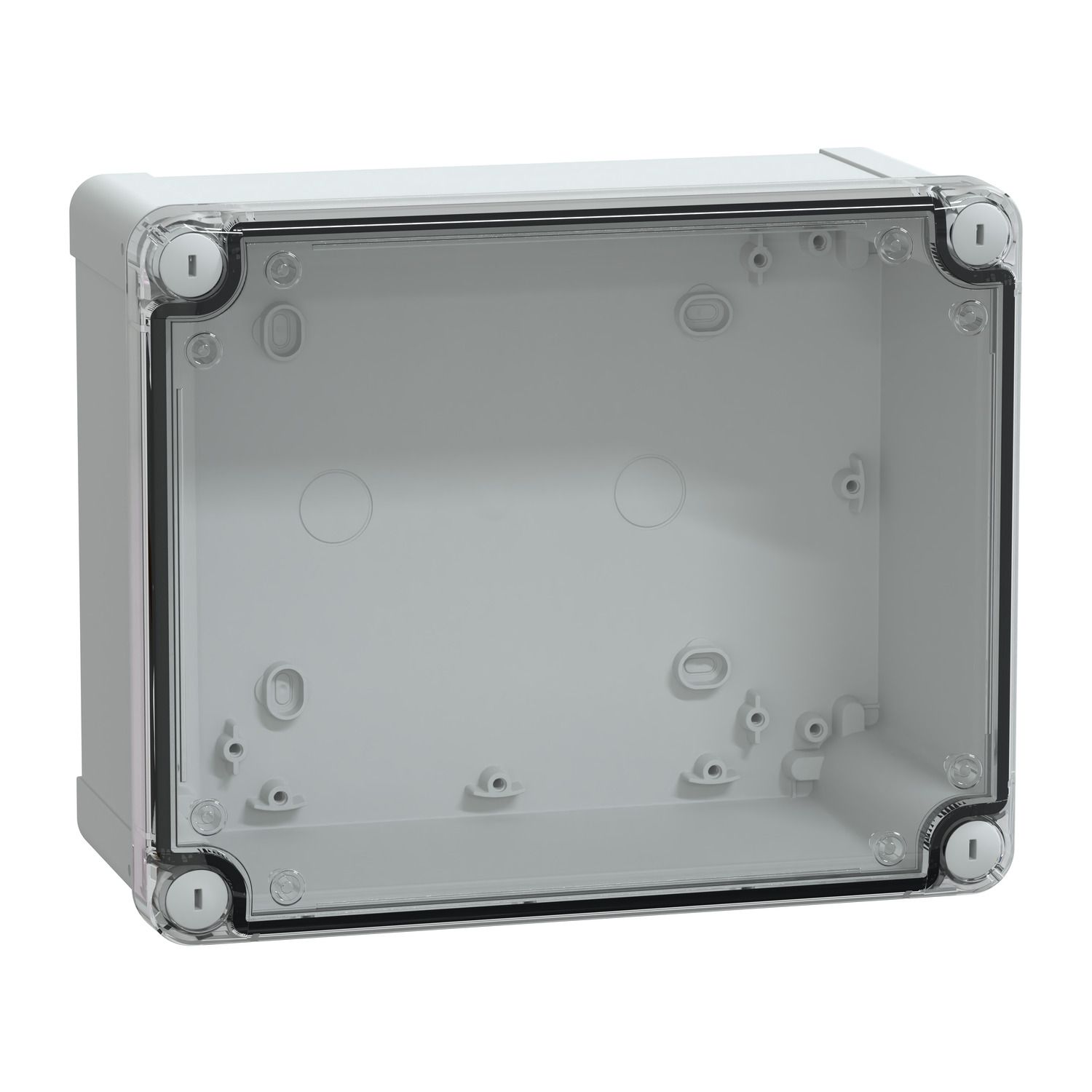 Picture of PC box, Thalassa, IP66 IK08 RAL7035 Int.H225W175D100 Ext.H241W194D105 Transparent cover H40