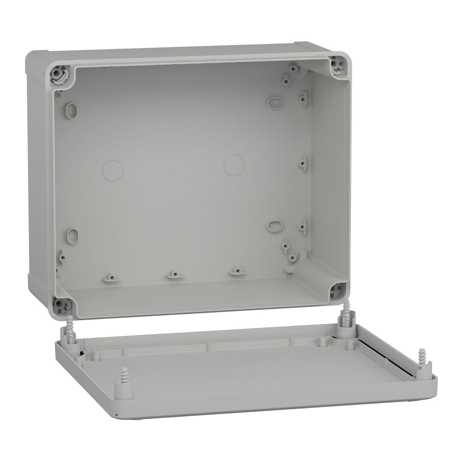 Picture of PC box, Thalassa, IP66 IK08 RAL7035 Int.H275W225D120 Ext.H291W241D128 opaque PC cover H20