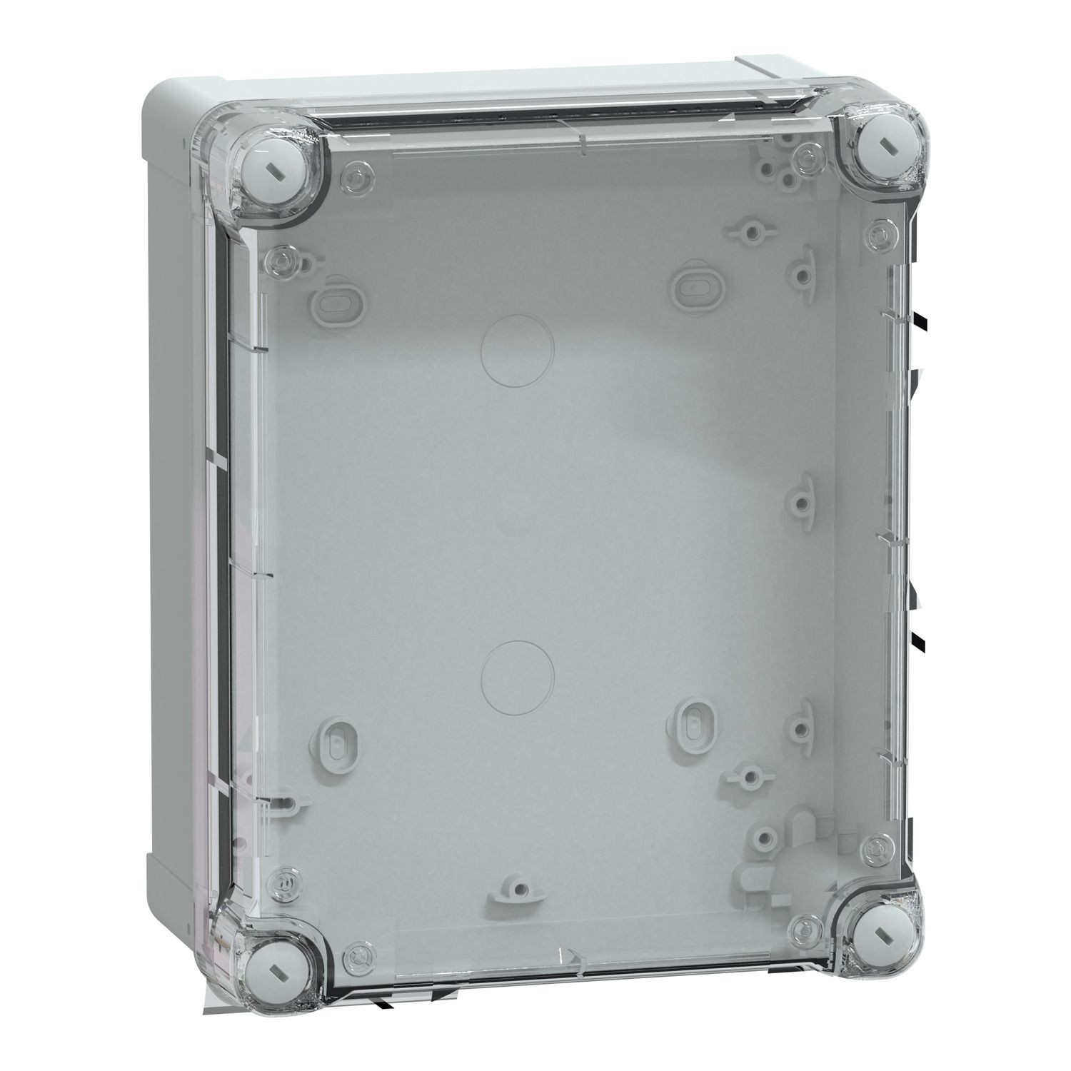 Picture of ABS box, Thalassa, IP66 IK07 RAL7035 Int.H275W225D80 Ext.H291W241D88 Transparent cover H40