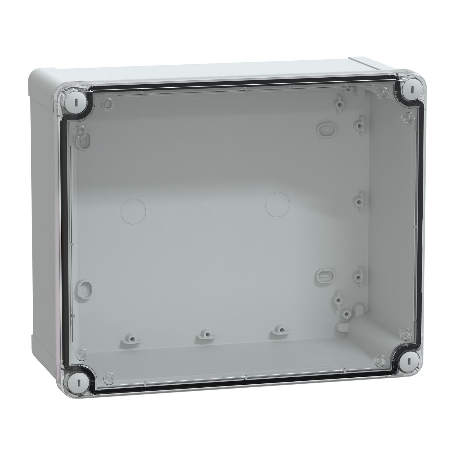 Picture of ABS box, Thalassa, IP66 IK07 RAL7035 Int.H275W225D120 Ext.H291W241D128 Transp.cover H60