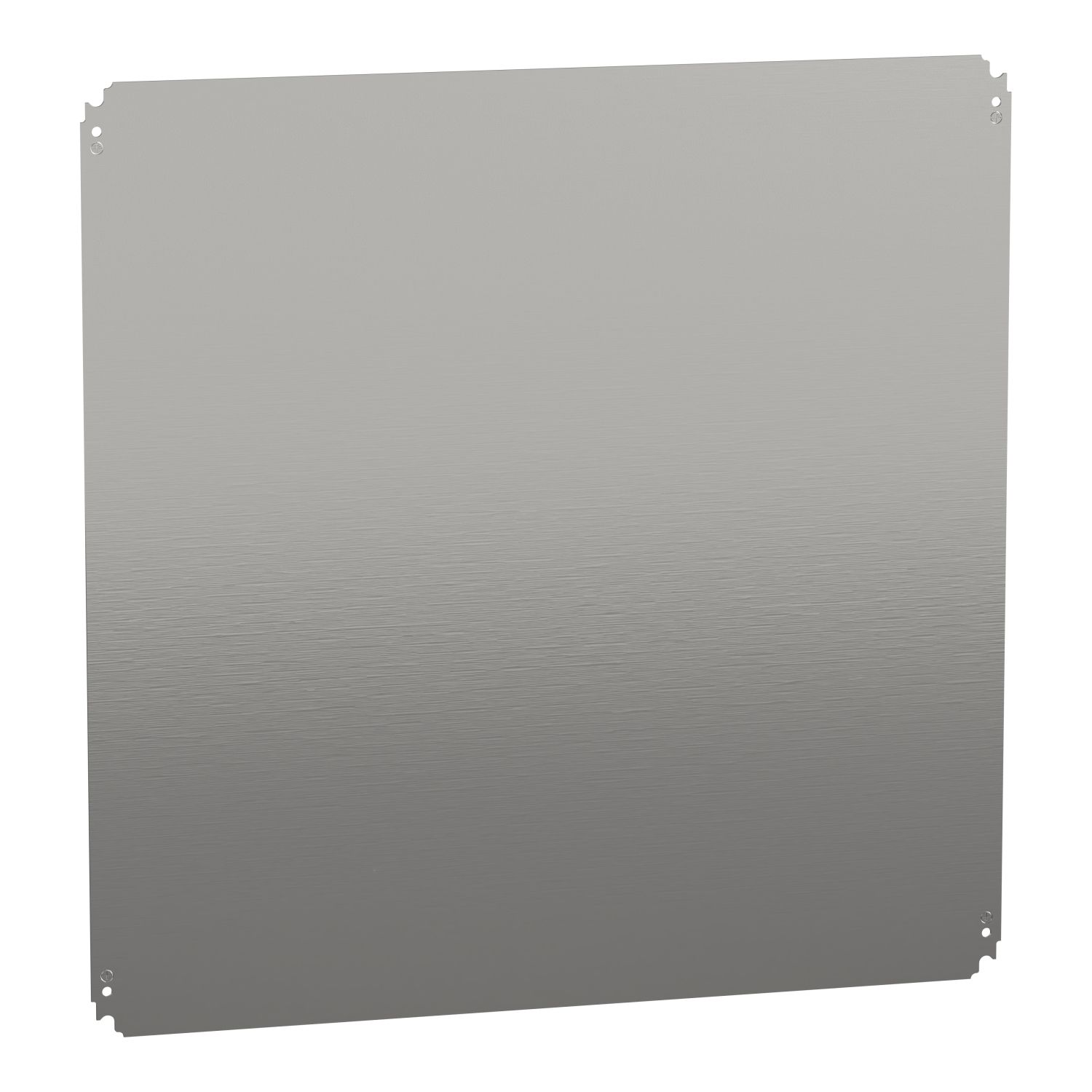 Picture of Plain mounting plate H800xW800mm made of galvanised sheet steel