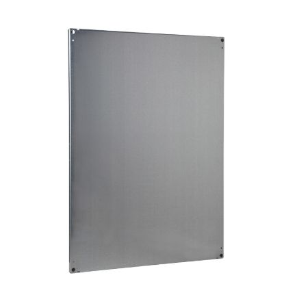 Picture of Plain mounting plate, PanelSeT SFN, PanelSeT SF, PanelSeT SM, for electrical enclosure H2000 W800mm, galvanized steel