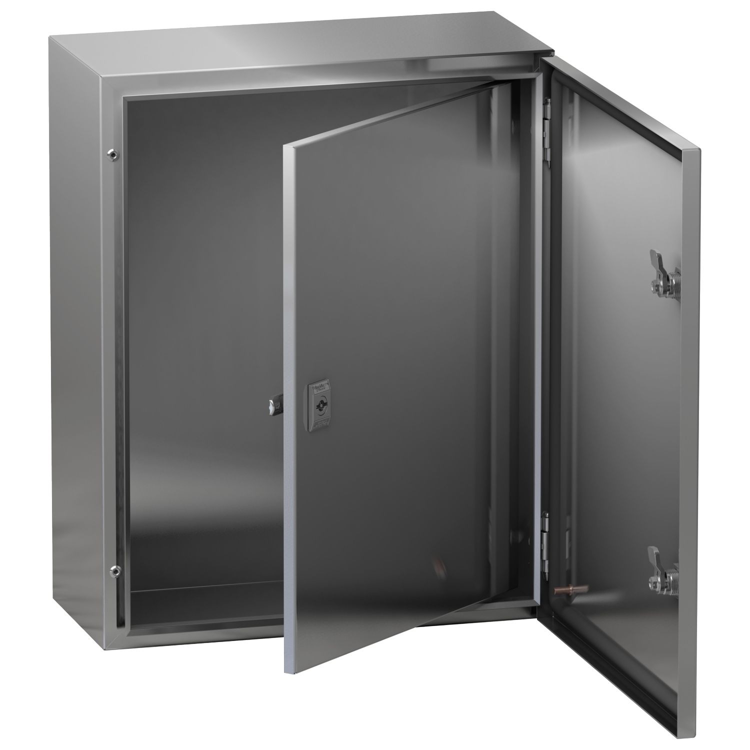 Picture of Internal door for Spacial WM encl. H400xW300 steel, RAL7035.Adjustable in depth