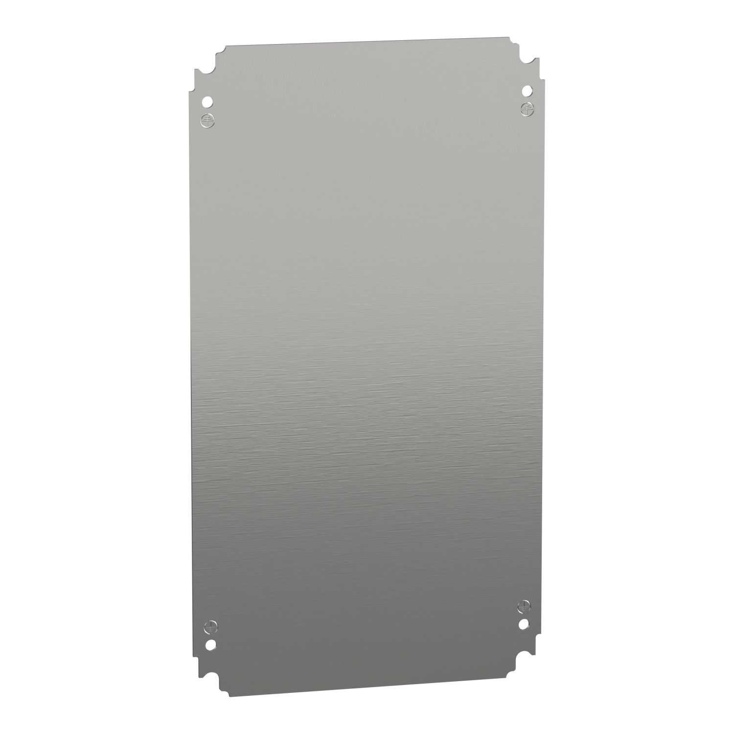 Picture of Plain mounting plate H500xW300mm made of galvanised sheet steel