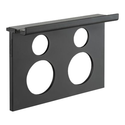Picture of Double Power Point Smart Shelf, Saturn Zen, Horizontal Mount