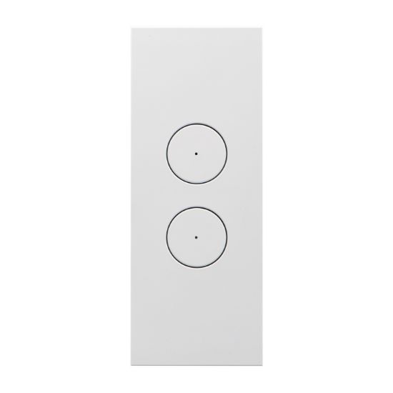 Picture of Grid and Cover Architrave, Saturn Zen, 2 Gang, Less Mechanism