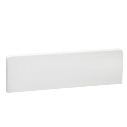 Picture of OptiLine 45/70 - stop end - 185 x 55 mm - PC/ABS - polar white