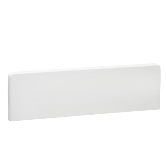 Picture of OptiLine 45/70 - stop end - 185 x 55 mm - PC/ABS - polar white