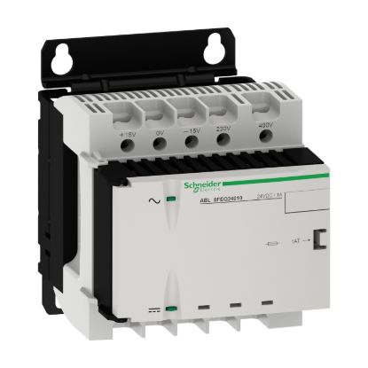 Picture of rectified and filtered power supply - 1 or 2-phase - 400 V AC - 24 V - 1 A