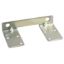 Picture of Mounting brackets, MasterPact NW fixed, 2 brackets, backplate mounting