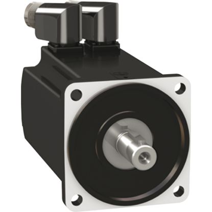Picture of servo motor BMH, Lexium 32, 6.2Nm, 6000rpm, keyed shaft, without brake, IP54, 128bit encoder