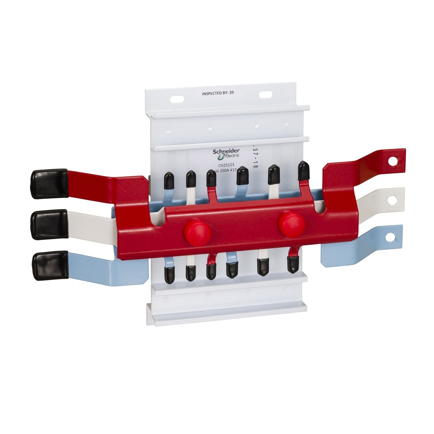 Picture of MSC Chassis 3PH, Acti9, 400A, Hybrid 18/27mm for MCB & RCBO 12 poles, Dual Feed