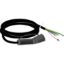 Picture of Attached cable, EVlink Smart Wallbox, T1 32A 1-Ph IEC 4,5m